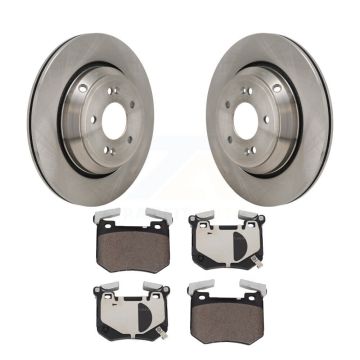 Rear Disc Brake Rotors And Ceramic Pads Kit For Genesis G70 Kia Stinger 3.3L K8T-104803