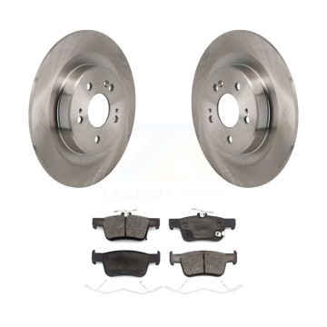 Rear Disc Brake Rotors And Ceramic Pads Kit For 2021-2023 Acura TLX K8T-104807