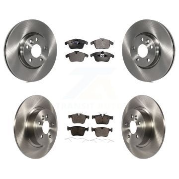 Front Rear Disc Brake Rotors And Ceramic Pads Kit For Land Rover Range Evoque K8T-104863