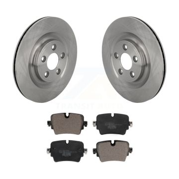 Rear Disc Brake Rotor & Ceramic Pad Kit For 2019 Jaguar XJ With 325mm Diameter K8T-105766