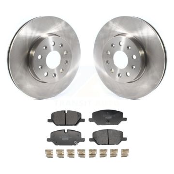 Front Brake Rotor Ceramic Pad Kit For Chevrolet Camaro LT With 321mm Diameter K8T-105796