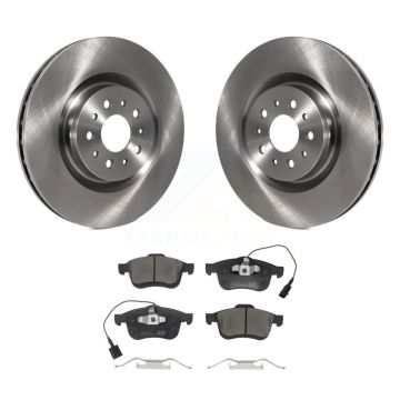Front Disc Brake Rotors And Ceramic Pads Kit For 2015-2021 Ram ProMaster City K8T-105810