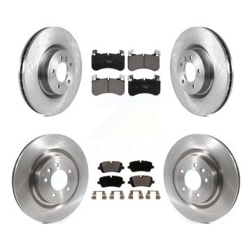 Front Rear Disc Brake Rotors And Ceramic Pads Kit For Land Rover Discovery K8T-105828