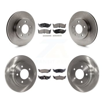 Front Rear Brake Rotor Ceramic Pad Kit For Intrepid Dodge Chrysler Concorde LHS Eagle New K8T-105865