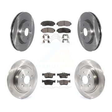 Front Rear Disc Brake Rotors And Ceramic Pads Kit For 2022-2023 Acura RDX K8T-105867