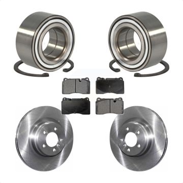 Front Wheel Bearing Disc Brake Rotor Pads Kit For 2006-2009 Land Rover Range Supercharged KBB-100196