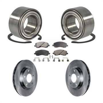 Front Wheel Bearing Brake Rotor Pads Kit For Mitsubishi Jeep Outlander RVR Patriot Lancer KBB-100231