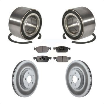 Front Wheel Bearing Coat Brake Rotor Pads Kit For Ford Escape Transit Connect Lincoln MKC KBB-101494