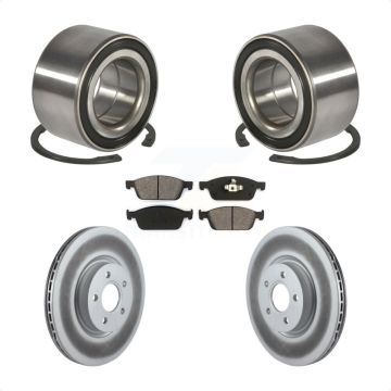 Front Wheel Bearing Coat Brake Rotor Pads Kit For Ford Escape Transit Connect Lincoln MKC KBB-101798