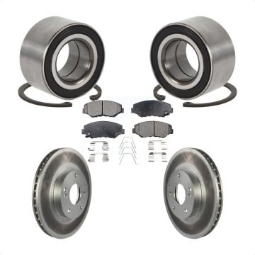 Front Wheel Bearing Coated Brake Rotor And Pad Kit For Honda Accord Fit Element Acura ILX KBB-101973