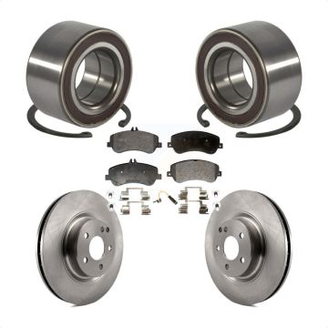 Front Wheel Bearing Disc Brake Rotors And Pads Kit For Mercedes-Benz GLK350 GLK250 KBB-102427