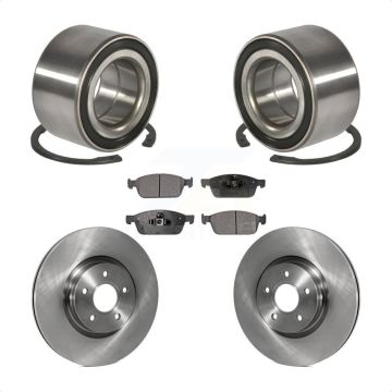 Front Wheel Bearing Disc Brake Rotor Pads Kit For Ford Escape Transit Connect Lincoln MKC KBB-102433