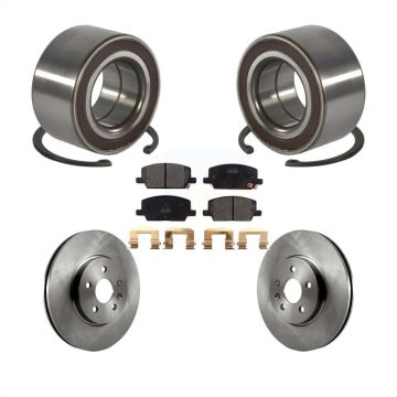 Front Wheel Bearing Disc Brake Rotors And Pads Kit For Buick Encore Chevrolet Trax KBB-102470