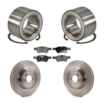 Front Wheel Bearing Disc Brake Rotor And Pad Kit For Mercedes-Benz ML350 ML320 R350 ML550 KBB-102474