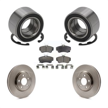 Front Wheel Bearing Disc Brake Rotors And Pads Kit For Chrysler PT Cruiser Dodge Neon KBB-102479