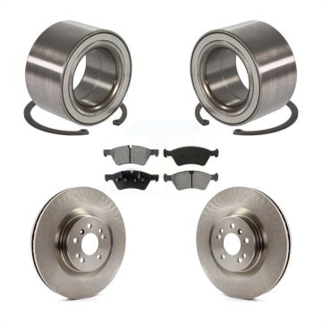 Front Wheel Bearing Disc Brake Rotor & Pads Kit For Mercedes-Benz GL350 GL320 GL450 GL550 KBB-102770