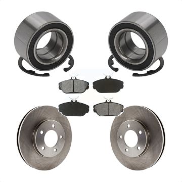Front Wheel Bearing Brake Rotor & Pads Kit For Ford Windstar Taurus Mercury Sable Lincoln KBB-102828