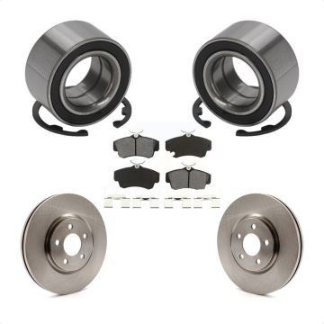 Front Wheel Bearing Disc Brake Rotors And Pads Kit For Chrysler PT Cruiser Dodge Neon KBB-102831