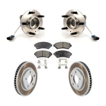 Front Hub Bearing Coat Brake Rotor Pad Kit For Buick Pontiac Montana Century LeSabre Prix KBB-103479