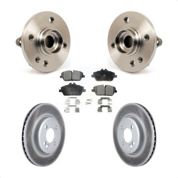 Front Hub Bearing Assembly Coated Disc Brake Rotors And Pads Kit For Mini Cooper KBB-103692