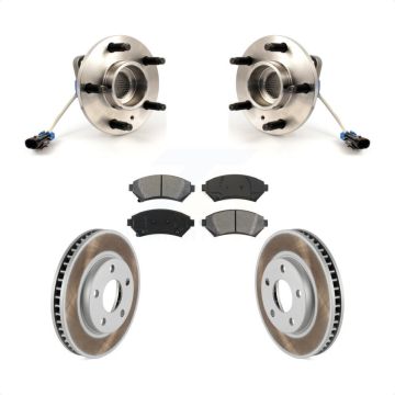 Front Hub Bearing Coat Brake Rotor Pad Kit For Buick Pontiac Montana Century LeSabre Prix KBB-103959