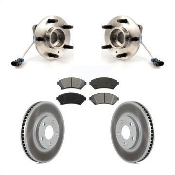 Front Hub Bearing Coat Brake Rotor Pad Kit For Chevrolet Impala Buick LeSabre Monte Carlo KBB-103960