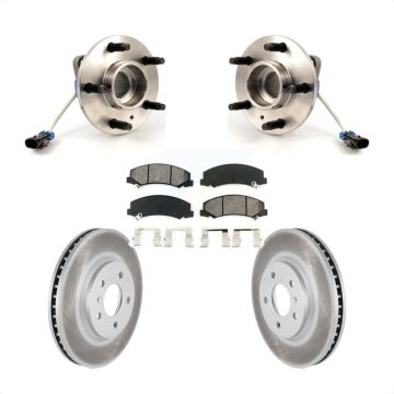 Front Hub Bearing Coat Brake Rotor Pad Kit For Chevrolet Impala Buick Lucerne Monte Carlo KBB-103968
