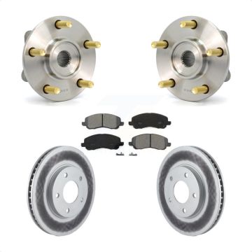 Front Hub Bearing Coat Brake Rotor Pad Kit For Chrysler Sebring Mitsubishi Galant Eclipse KBB-103981