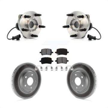 Front Hub Bearing Assembly Coated Brake Rotor Pad Kit For Chevrolet Malibu HHR Pontiac G6 KBB-104027