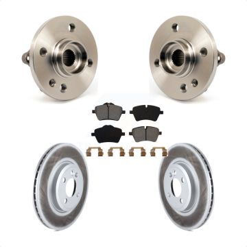 Front Hub Bearing Assembly Coated Disc Brake Rotors And Pads Kit For Mini Cooper KBB-104170