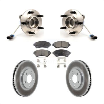 Front Hub Bearing Coat Brake Rotor Pad Kit For Chevrolet Impala Buick LeSabre Monte Carlo KBB-104441