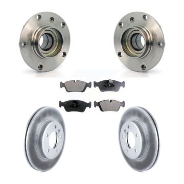Front Hub Bearing Coat Brake Rotor Pads Kit For BMW Z4 325i 325Ci 320i Z3 328i 323i 323Ci KBB-104456