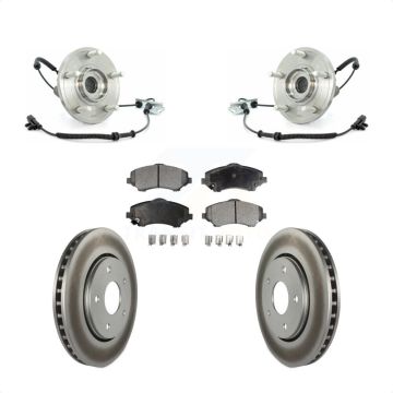 Front Hub Bearing Coat Brake Rotor Pad Kit For Dodge Grand Caravan Chrysler Town & Routan KBB-104602