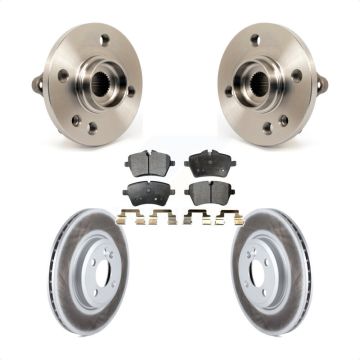 Front Hub Bearing Assembly Coated Disc Brake Rotors And Ceramic Pads Kit For Mini Cooper KBB-104662