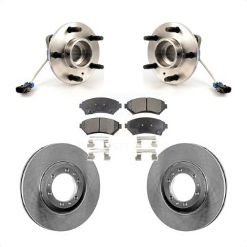 Front Hub Bearing Brake Rotor Pad Kit For Buick Pontiac Montana Century LeSabre Chevrolet KBB-104950