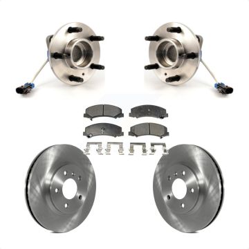 Front Hub Bearing Disc Brake Rotor Pad Kit For Chevrolet Impala Buick Lucerne Monte Carlo KBB-104961