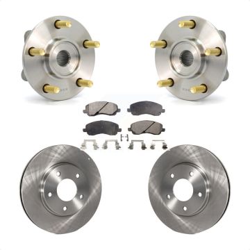 Front Hub Bearing Disc Brake Rotor Pad Kit For Chrysler Sebring Mitsubishi Eclipse Galant KBB-104980