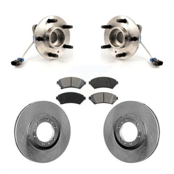 Front Hub Bearing Brake Rotor Pad Kit For Buick Pontiac Montana Century LeSabre Chevrolet KBB-105519