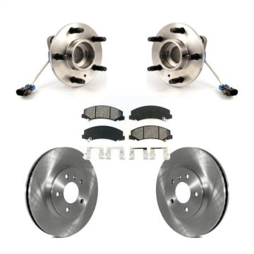 Front Hub Bearing Disc Brake Rotor Pad Kit For Chevrolet Impala Buick Lucerne Monte Carlo KBB-105530