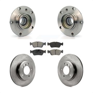 Front Hub Bearing Brake Rotor Pad Kit For BMW Z4 325i 325Ci 320i Z3 328i 323i 323Ci 328Ci KBB-105544