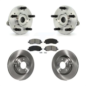 Front Hub Bearing Assembly Disc Brake Rotors And Pads Kit For Mitsubishi Eclipse Galant KBB-105626
