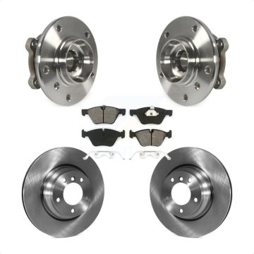 Front Hub Bearing Brake Rotor And Pad Kit For 2012 BMW X1 With 330mm Diameter KBB-105798