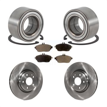 Front Wheel Bearing Brake Rotor & Pad Kit For Mercedes-Benz GLA250 CLA250 INFINITI QX30 B KBB-113281