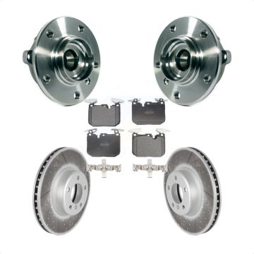 Front Hub Bearing Coat Brake Rotor Pads Kit For BMW 328i xDrive 320i 228i 435i Gran Coupe KBB-113760