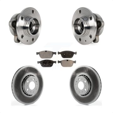 Front Hub Bearing Coat Brake Rotor Pad Kit For Volvo XC90 With 328mm Diameter KBB-113782