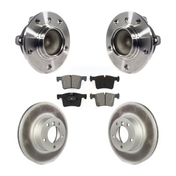 Front Hub Bearing Coated Brake Rotor Pads Kit For BMW 328i 320i 228i 428i 230i Gran Coupe KBB-113869