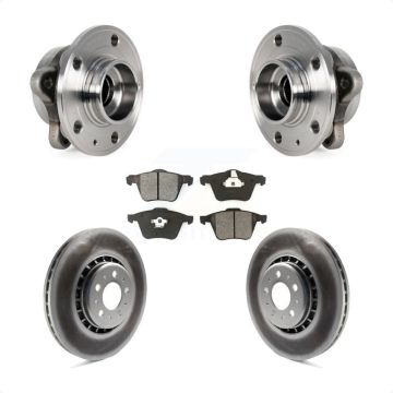 Front Hub Bearing Coat Brake Rotor Pad Kit For Volvo XC90 With 336mm Diameter KBB-113890