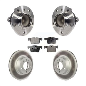Front Hub Bearing Coated Brake Rotor Pads Kit For BMW 328i 320i 228i 428i 230i Gran Coupe KBB-113967
