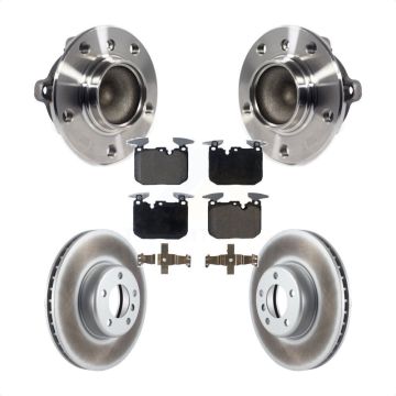 Front Hub Bearing Coat Brake Rotor Pads Kit For BMW 335i 328i 228i 435i M240i 230i 340i 3 KBB-113970