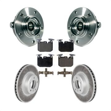 Front Hub Bearing Coat Brake Rotor Pads Kit For BMW 328i xDrive 320i 228i 435i Gran Coupe KBB-113978